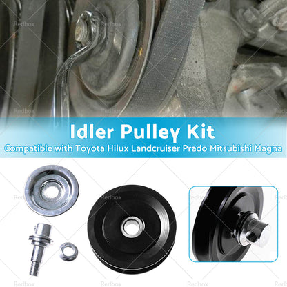 Idler or Tensioner Pulley Suitable For Toyota Hilux KZN165R 3. 0 1KZ-TE LAND CRUISER-2