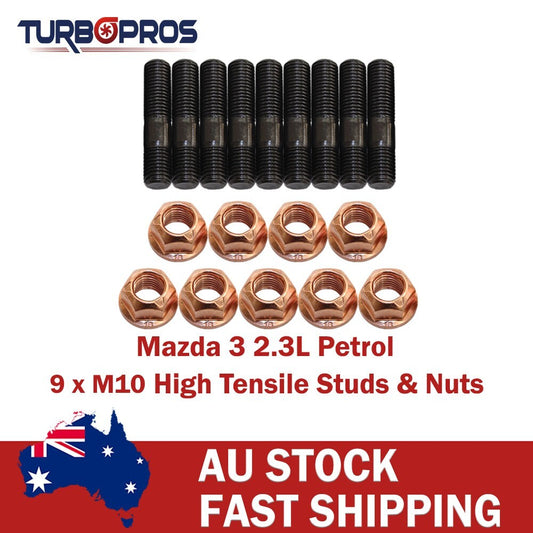 High Tensile Turbo Charger Stud Kit for Mazda 3 2.3L Petrol