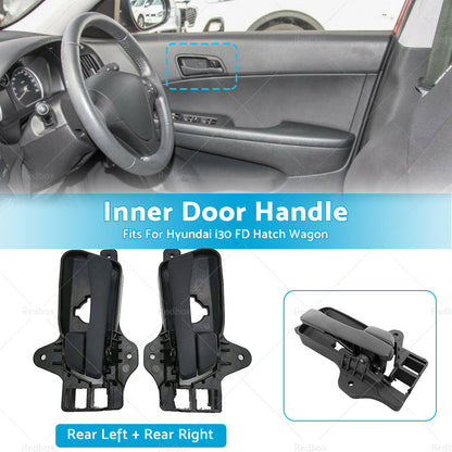 1 Pair Rear Inner Door Handle Suitable For Hyundai i30 FD 2007-2012 LEFT  RIGHT-2