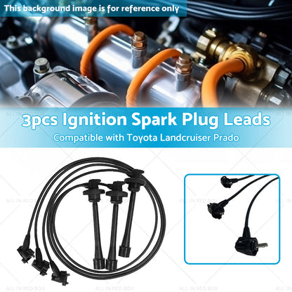 Ignition Spark Plug Leads Suitable for Toyota Landcruiser Prado 3. 4L V6 96-05-2