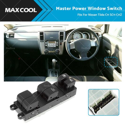 Master Power Window Switch Suitable For Nissan Tiida C11 SC11 C11Z 2006-2010-0