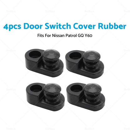 4pcs 4-Door Switch Cover Rubber Kit Fits For Nissan Patrol GQ Y60 25368-5L300-1
