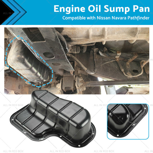 Engine Oil Sump Pan Suitable for Nissan Navara D40 Pathfinder R51 VSK YD25 05-12-0