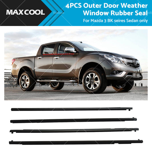 Weatherstrip Outer Window Seal for Mazda 3 BK Sedan 2003-2009