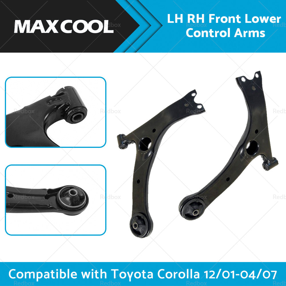 LH  RH Front Lower Control Arms Suitable For Toyota Corolla 12/01-04/07-0