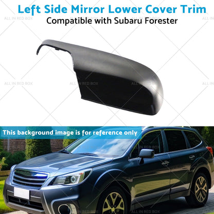 Left Side Mirror Lower Cover Trim Suitable for 12-18 Subaru Forester XV G4X-4