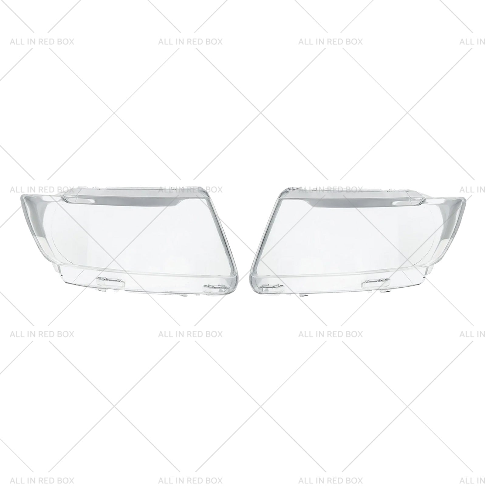 Pair LR Headlight Lens Cover Replacement Suitable for Jeep Grand Cherokee 11-13-2