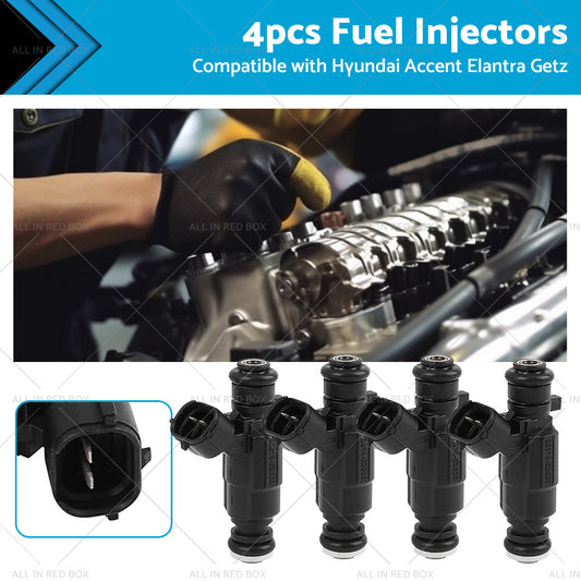 Fuel Injector Set for Hyundai Accent/Elantra/Getz 2000-2011