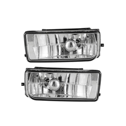 2PCS Fog Lights Driving Spot Lamps Black Housing Fits For BMW 92-98 E36 3 Series-0