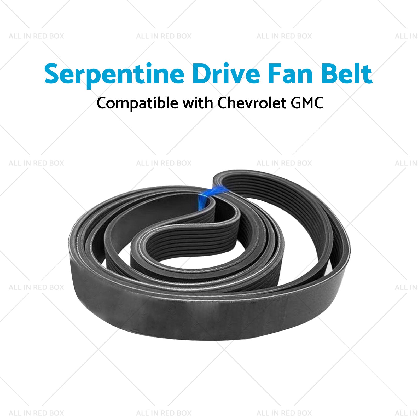12626076 Serpentine Drive Fan Belt Suitable for 5. 3L 6. 2L 14-20 Chevrolet GMC-3