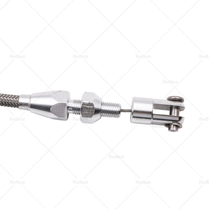 36 inch  Braided Throttle Cable Kit Suitable For 97-07 Chevrolet LS1 4. 8 5. 3 5. 7 6. 0-4