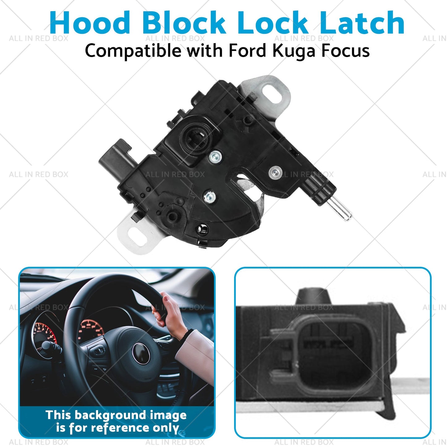 Hood Block Lock Latch Suitable for Ford Kuga Focus 3M51-16700-AC 4895285