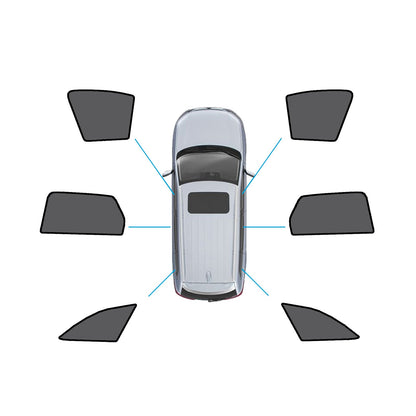 Magnetic Mesh Sun Blind Shades Suitable for Audi A4 Wagon B9 2016+On Front/Rear-0