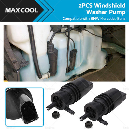 Windshield Washer Pump Suitable For BMW E46 318i 320i Front rear wiper motor-2
