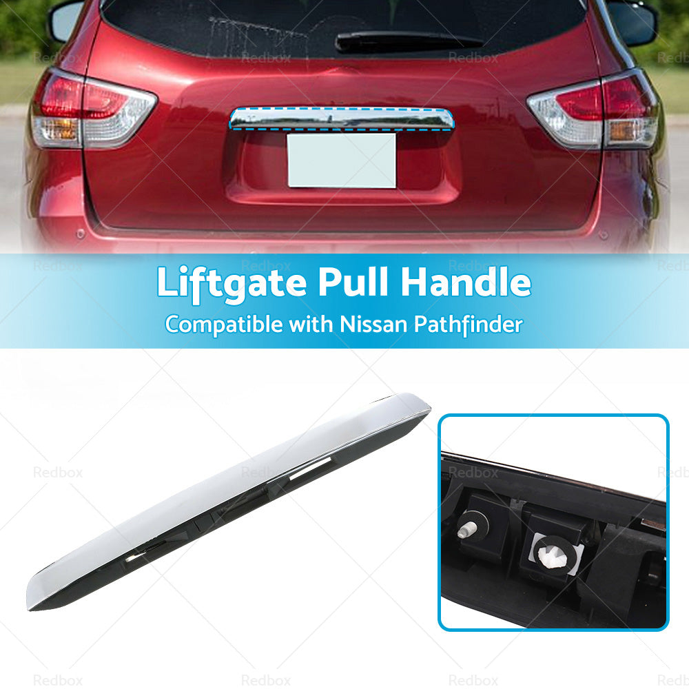 Chrome Rear Liftgate Handle 90810-9PG0A Suitable for Nissan Pathfinder SL 3. 5L-2