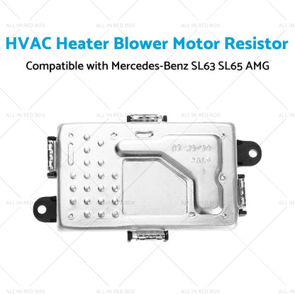 HVAC Heater Blower Motor Resistor Suitable for Mercedes-Benz SL63 SL65 AMG 13-18-3