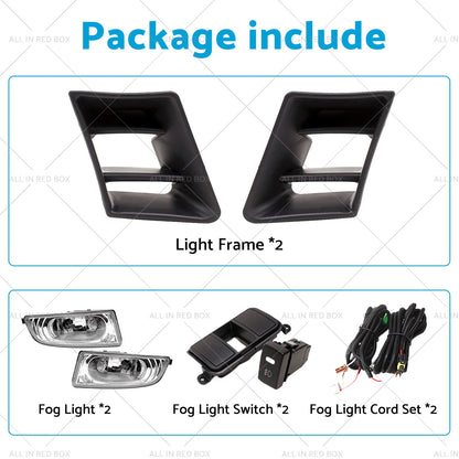 Fog Light Set Spot Driving Lamp Suitable For Honda Civic Sedan FD 2006~2008-2