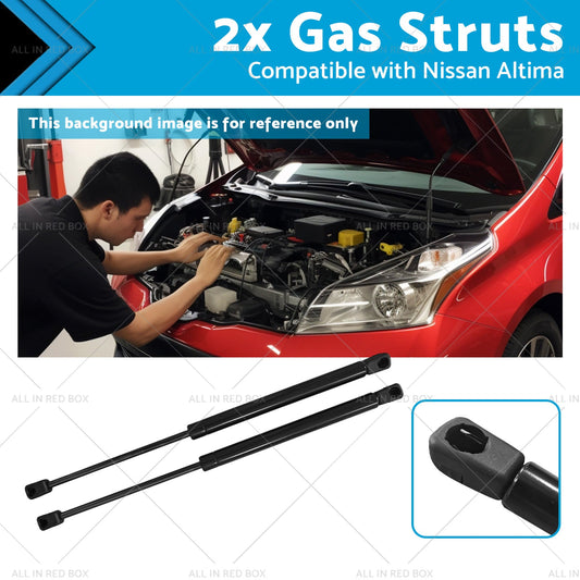 2x Gas Struts Suitable for Nissan Altima Bonnet L33 3TSOA 268N 2013-2018-0