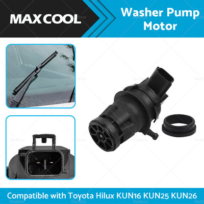 Wiper Windscreen Washer Pump Motor Suitable for Toyota Hilux KUN16 KUN25 KUN26-1