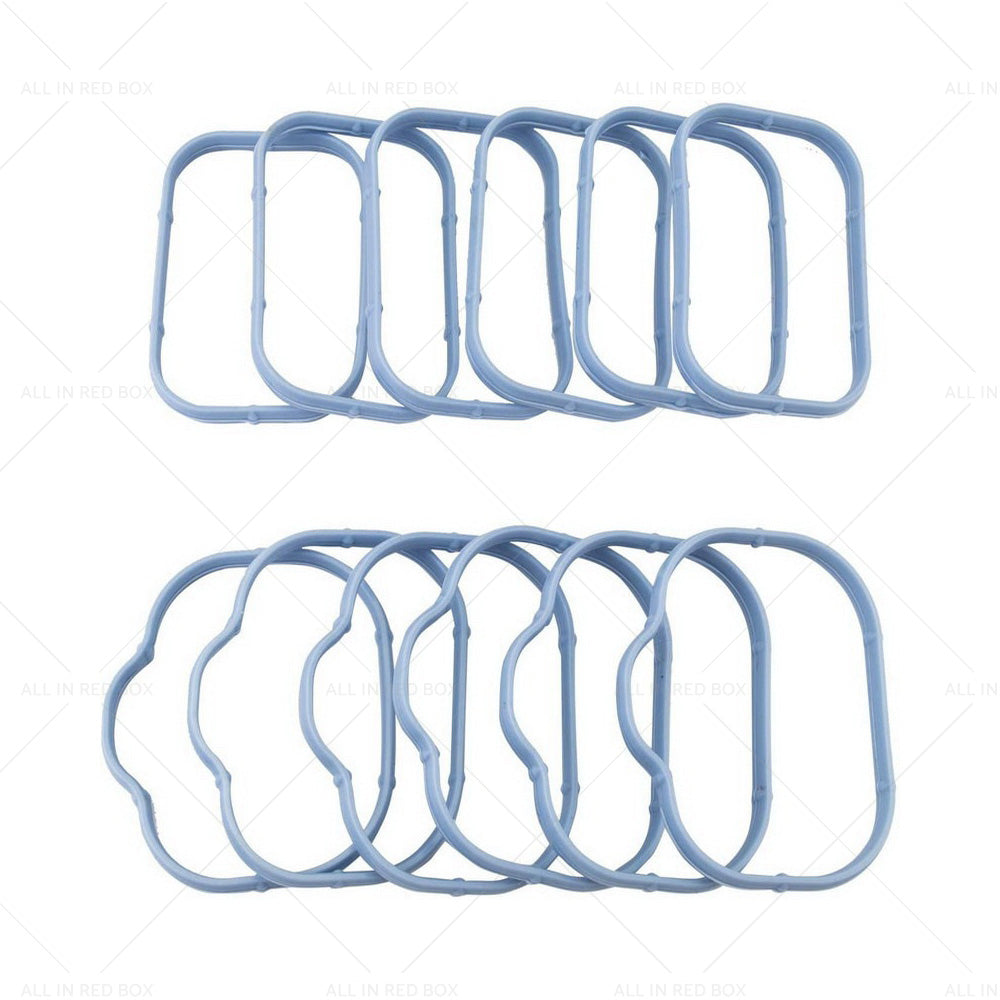 12x Intake Manifold Gaskets Seals Suitable For Chrysler 300 Jeep Dodge 3. 6L
