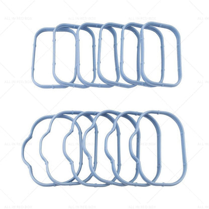 12x Intake Manifold Gaskets Seals Suitable For Chrysler 300 Jeep Dodge 3. 6L