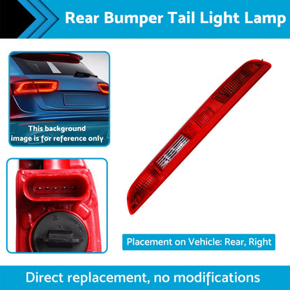 Rear Bumper Tail Light Lamp Right Driver Side Suitable For Audi Q3 2011-2015-2