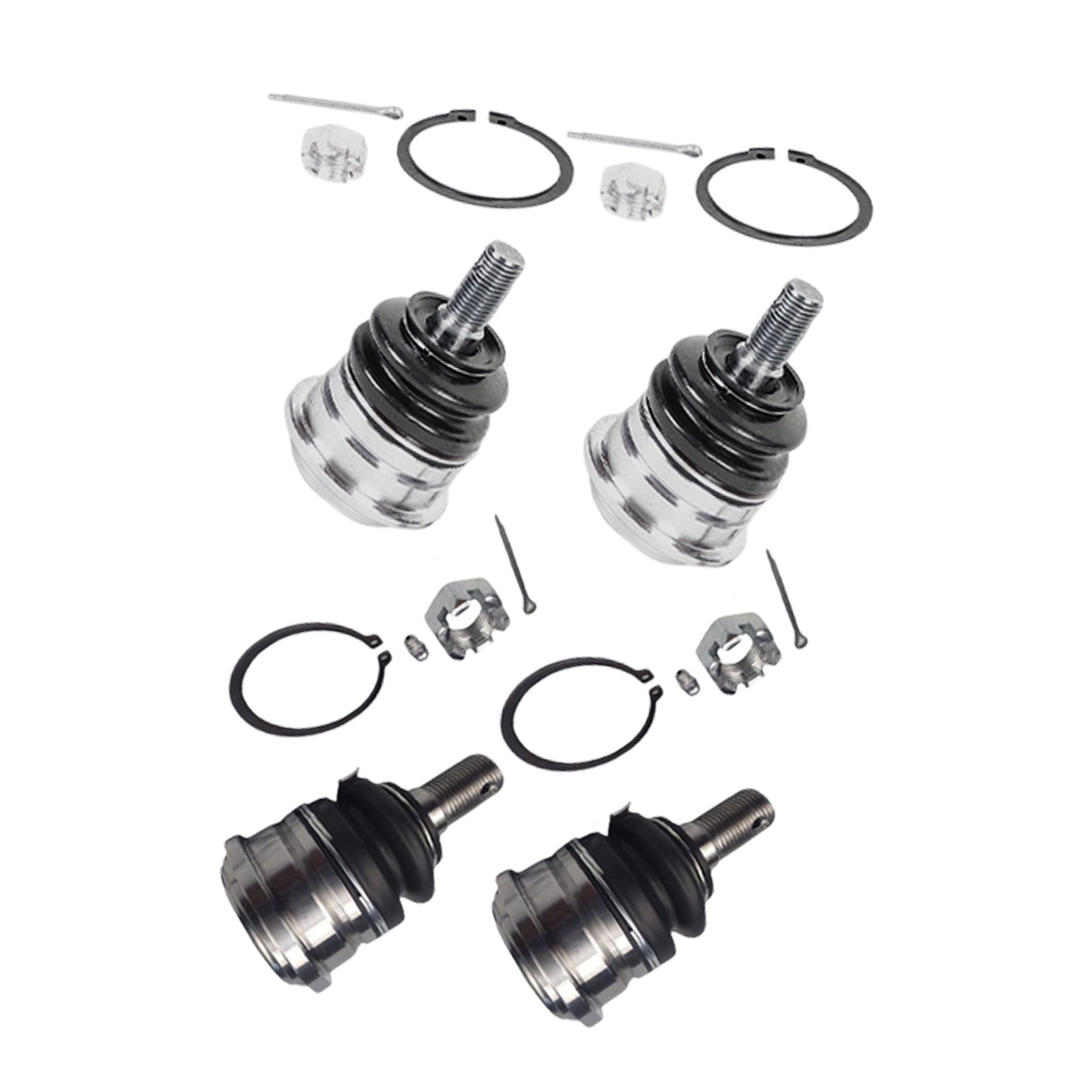 Ball Joint Kit Upper & Lower Suitable for Nissan Navara D22 4x4 4WD 1997-2016-1