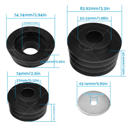 20PCS Polyurethane Body Mounts KF04050BK Suitable for Ford F250 F350 2 or 4WD 99-18-1