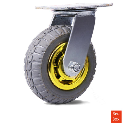 4X 6 inch   or  150mm Heavy Duty Swivel Caster Wheels Castor 1000KG Load,2 with Brakes-3
