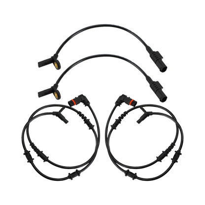 4pcs Front Rear ABS Speed Sensor Set Suitable For Mercedes-Benz W164 ML350 ML320-4