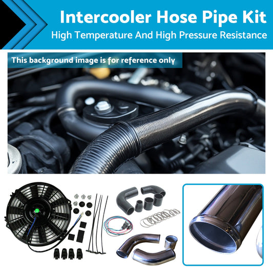 Intercooler Hose Pipe Kit Suitable for Nissan Patrol GU ZD30TDI 3.0L Aluminum-0