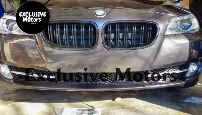 Front Bumper Kidney Grille Black for BMW 3 Series E46 LCI 2002-2005