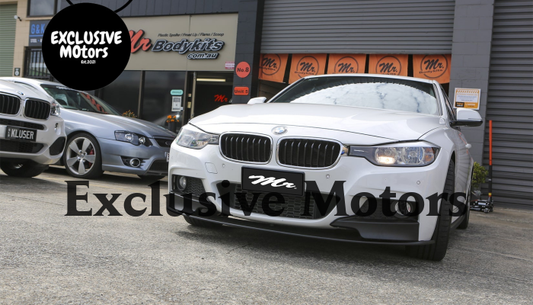 Front Lip Spoiler for BMW F30/F31 M-Performance 2013-2018 Gloss/Matte Black