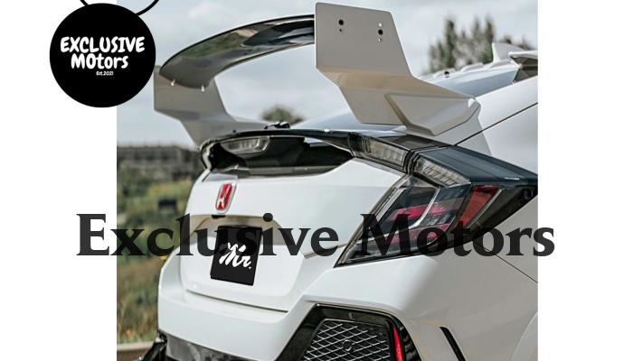 Mugen Rear Boot Spoiler Wing for Honda Civic Hatch FK 2016-2022