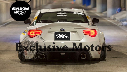 Ducktail Rear Spoiler Black for Toyota 86/Subaru BRZ LegSport 2012-2021