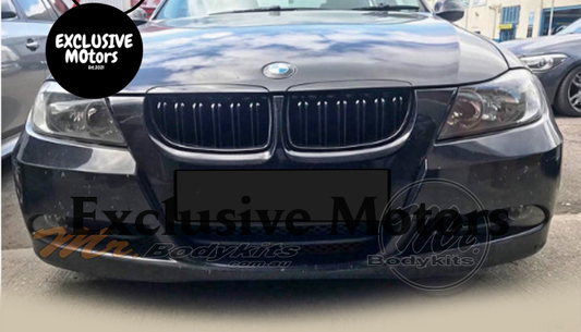 Front Bumper Grille Black for BMW 3 Series E90 2005-2008