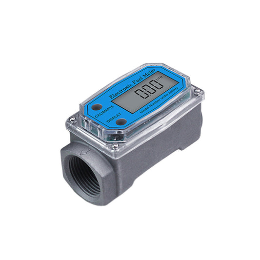 1/1.5/2 inch Turbine Digital Diesel Water Fuel Flow Meter Oval Gear Flow Gauge-0