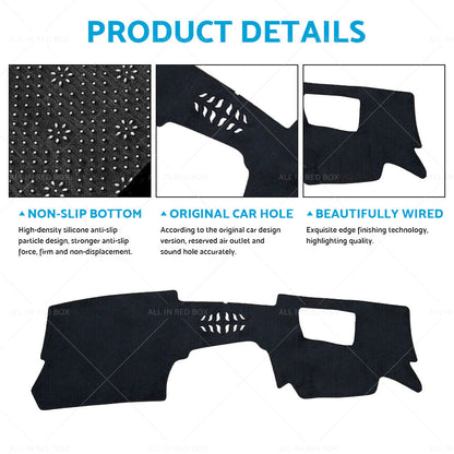 Non-Slip Dash Mat Suitable For Mazda CX-30 CX30 2019-2023 Dashboard Cover w HUD-2