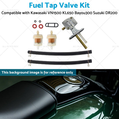 5 16'' Fuel Valve Switch Petcock For Kawasaki VN1500 KL650 Bayou300 Suzuki DR200-4
