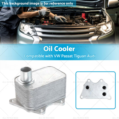 Oil Cooler Suitable for VW Passat Tiguan Audi A4 A5 A6 TT Skoda Octavia Superb-1