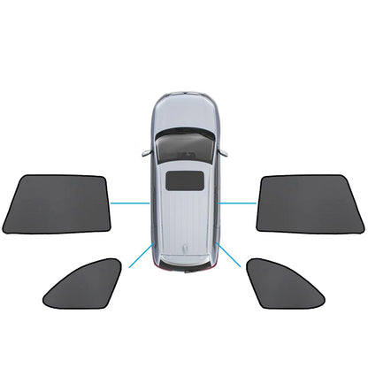 Magnetic Mesh Sun Blind Shade Suitable for Subaru Outback 20-25 On Front / Rear-2