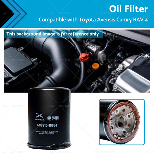 Oil Filter Suitable for Toyota Avensis Camry RAV 4 90915-YZZE2 1AZFE, 2AZFE-0