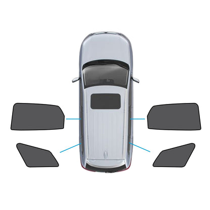 Triangular & Rear Window Magnetic Mesh Sunshades Suitable for Kia Sportage 21-24-0