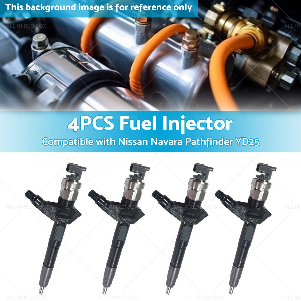 4PCS Diesel Fuel Injector Suitable for Nissan Navara Pathfinder YD25 095000-6250-2