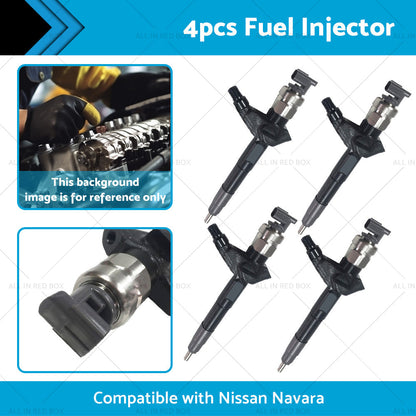 4pcs Diesel Fuel Injector Suitable for Nissan Navara D22 2. 5L 095000-6240-1