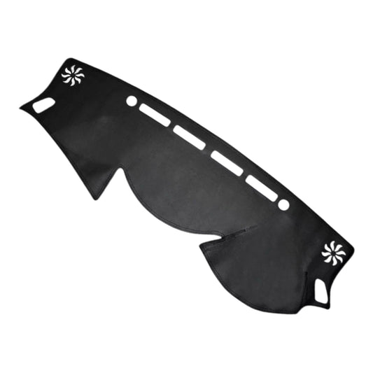 Dash Mat Microfiber Leather Black Suitable For Nissan Navara NP300 D23 2015-On-0