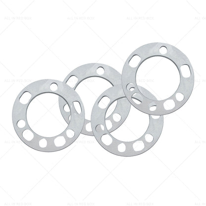 4PCS 6mm Wheel Spacers 6X139. 7 PCD 6 Studs Suitable For Hilux Land Cruiser-3