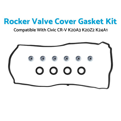 Rocker Valve Cover Gasket Kit Silicone Suitable For Honda Integra DC5 K20A K20Z-3