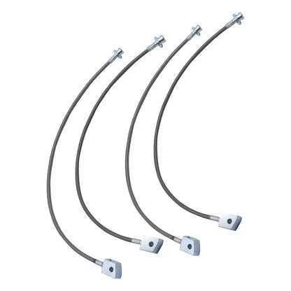 Extended Brake Line Hose Suitable For Nissan Patrol GQ GU Y60 Y61 Ford Maverick-0