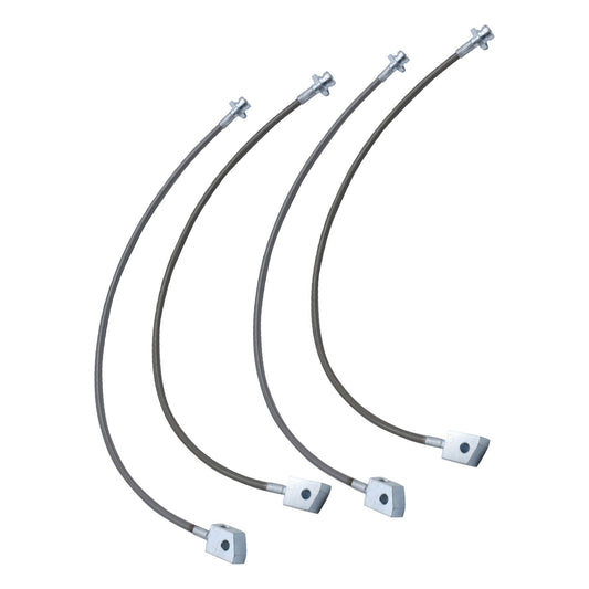 Extended Brake Line Hose Suitable For Nissan Patrol GQ GU Y60 Y61 Ford Maverick-0